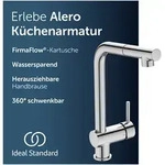 Ideal Standard Alero K&uuml;chenarmatur, Hochdruck, Auslaufh&ouml;he 207 Mm ✔ Chrom -