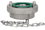 Riegler Storz-blindkupplung, Kette, Es V4a, Storz-gr&ouml;&szlig;e 65, Ka 81 Mm