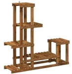 Pflanzenst&auml;nder Natur 93,5 X 25 X 91,5 Cm Massivholz Akazie Vidaxl