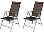 2er Set Hochlehner Silbergrau/schokobraun 7 Positionen-mmc5000sb-2