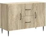 Vidaxl Sideboard Sonoma Oak 89 X 34.5 X 60 Cm Engineered Wood