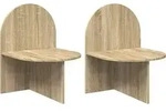 Nachttisch 2 Stk. Sonoma-eiche 48 X 49 X 65 Cm Holzwerkstoff Vidaxl