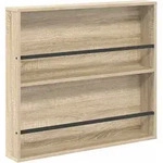 Magazinregal Sonoma-eiche 80 X 12 X 70 Cm Holzwerkstoff Vidaxl