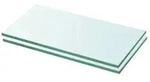 Regalb&ouml;den 2 Stk. Glas Transparent 20x30 Cm Vidaxl