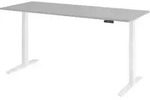 B&uuml;m&ouml; Schreibtisch Elektrisch Xmka Rechteck: 200 X 80 Cm Grau