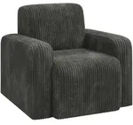Vidaxl Armchair Anthracite Corduroy