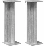 Vidaxl Plant Stand 2 Pcs Grey Sonoma 25 X 25.5 X 80.5 Cm