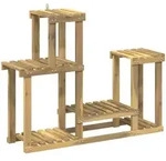 Pflanzenst&auml;nder Wei&szlig; 90 X 25 X 73 Cm Massivholz Akazie Vidaxl