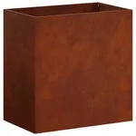 Garten-pflanzgef&auml;&szlig; Rostoptik 50 X 30 X 50 Cm Wetterfeststahl Vidaxl