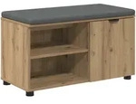 Vidaxl Hall Bench Artisan Oak 80 X 38 X 46 Cm