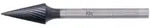 Pferd Fr&auml;sstift Skm 0613/3 Z5 Hc-fep Hartmetallbeschichtet