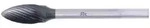 Pferd Schleifstift B 0613/3 Z5 Hc-fep Wolframkarbid