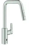 Grohe Eurosmart Einhandmischer Touch U-auslauf Dualbrause Supersteel
