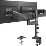 Monitorhalterung F&uuml;r 2 Monitore, H&ouml;henverstellbar, Schwenkbar, Vesa 75/100mm