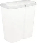 M&uuml;lltonne Wei&szlig; 48,5 X 28 X 51 Cm Pp Vidaxl