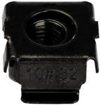 Startech K&auml;figmuttern Typ 10-32 Schwarz Paket 50