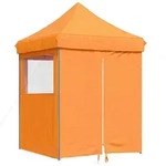 Partyzelt 200 X 200 X 306 Cm Orange Oxford-stoff Vidaxl