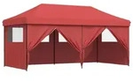 Partyzelt 292 X 580 X 315 Cm Bordeauxrot Oxford-stoff Vidaxl