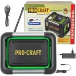 Procraft Pjs20bb Akku Baustellenradio 20 V 80 W Fm Dab+ Bluetooth Solo - Ohne...