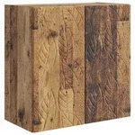 Wandschrank 59 X 31 X 60 Cm Holzwerkstoff Altholz Vidaxl