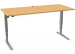 Stier Elektrisch H&ouml;henverstellbarer Schreibtisch 501-43 180 X 80cm Buche 65-125cm