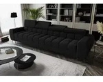 Big Sofa Sofa 4-sitzer Bastien Megasofa In Stoff Moly Schwarz