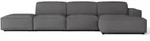 Selsey Sellmo - Ecksofa, Dunkelgrau, 344 Cm