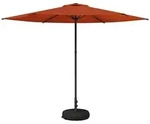 Vidaxl Garden Parasol With Base 300 X 300 Cm Polyester Rectangular