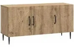 Vidaxl Tv Cabinet 99 X 34.5 X 50 Cm Artisan Oak Engineered Wood