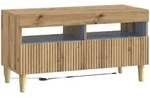 Vidaxl Led Tv Cabinet Artisan Oak Engineered Wood