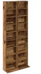 Cd Regal 2 Stk. Eichenholz 33 X 23,5 X 175 Cm Holzwerkstoff Vidaxl