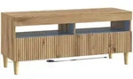 Vidaxl Led Tv Cabinet Artisan Oak Engineered Wood
