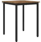 Esstische 60 X 60 X 75 Cm Holzwerkstoff Eichenholz Quadratisch Vidaxl