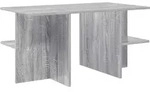 Vidaxl Coffee Table Grey Sonoma 87 X 50 X 45 Cm Engineered Wood