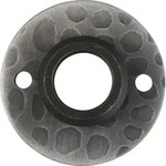 Sch&ouml;sswender - Dr&uuml;ckerrosette Elga - Ansatz 18 Mm, Schwarz Passiviert