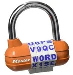 Master Lock 1534eurd Zahlenschloss Oder Buchstabe, Zuf&auml;llige Farbe, 5,9 X 6,4...