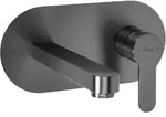 Verdeckter Waschbeckenhahn Rea Arcos Titanium