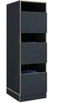 W&auml;scheschrank 3 F&auml;chern & T&uuml;ren Rislo