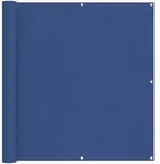 Balkonsichtschutz 110 X 200 Cm Oxford-stoff Rechteckig Blau Vidaxl