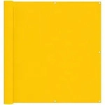 Balkonsichtschutz 110 X 500 Cm Oxford-stoff Rechteckig Gelb Vidaxl