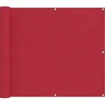 Balkonsichtschutz 90 X 200 Cm Oxford-stoff Rechteckig Rot Vidaxl