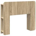 Kopfteil Schrank Mit Speicher Sonoma-eiche Holzwerkstoff Vidaxl