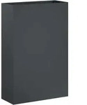 Garten-pflanzgef&auml;&szlig; Anthrazit 50 X 20 X 75 Cm Vidaxl