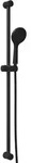 Duschsystem-set Schwarz 100 Cm Edelstahl Vidaxl