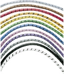 Panduit - T25f-c4y Spiralschlauch 4.80 Bis 50.40 Mm Gelb 30.5 M