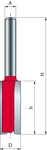 Freud - Gerader Zweischneidiger Bohrer &Oslash;8 H31,8/70 Q8 Z2 - F03fr01448...