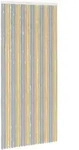 Vidaxl Insect Curtain Chenille Grey And Beige 100 X 220 Cm 100% Pp