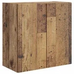 Wandschrank 59 X 31 X 60 Cm Holzwerkstoff Altholz Vidaxl