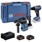 Bosch Combo Kit Gsr 18v-65 + Gbh 18v-26 + 2x5.0ah + Gal 12v/18v-80 + Xl-boxx