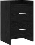 Nachttische Schwarze Eiche 40 X 30 X 60 Cm Holzwerkstoff Vidaxl
